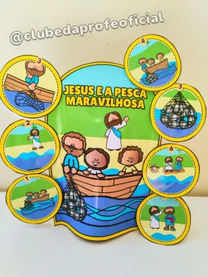História na Luva: Jesus e a Pesca Maravilhosa - foto 6 de 9