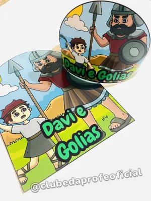 Luva e Coroa Davi e Golias