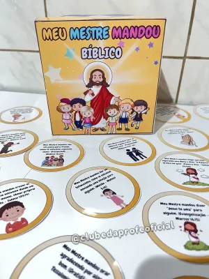Caixa Meu Mestre Mandou Bíblico - foto 7 de 7