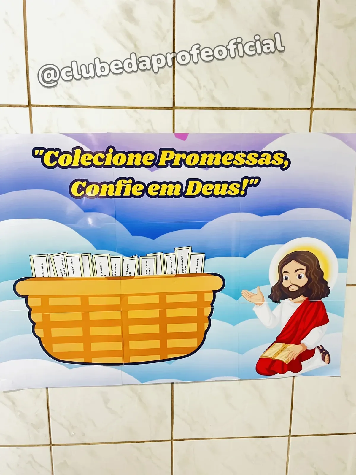 Painel Colecione Promessas - foto 1 de 7