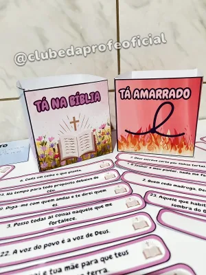 Jogo Tá na Bíblia ou Tá Amarrado - foto 3 de 7