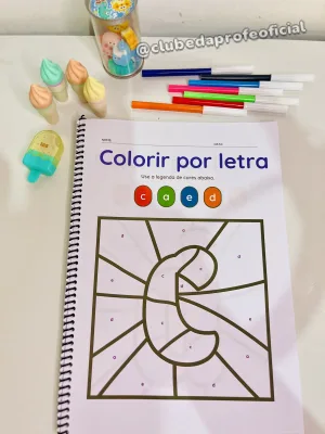 Apostila Cores e Letras Encantadas - foto 8 de 12