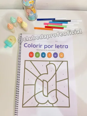 Apostila Cores e Letras Encantadas - foto 9 de 12