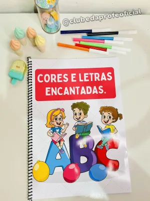 Apostila Cores e Letras Encantadas - foto 2 de 12