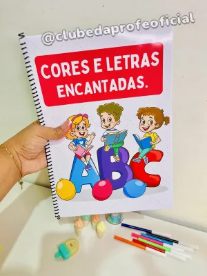 Apostila Cores e Letras Encantadas - foto 11 de 12