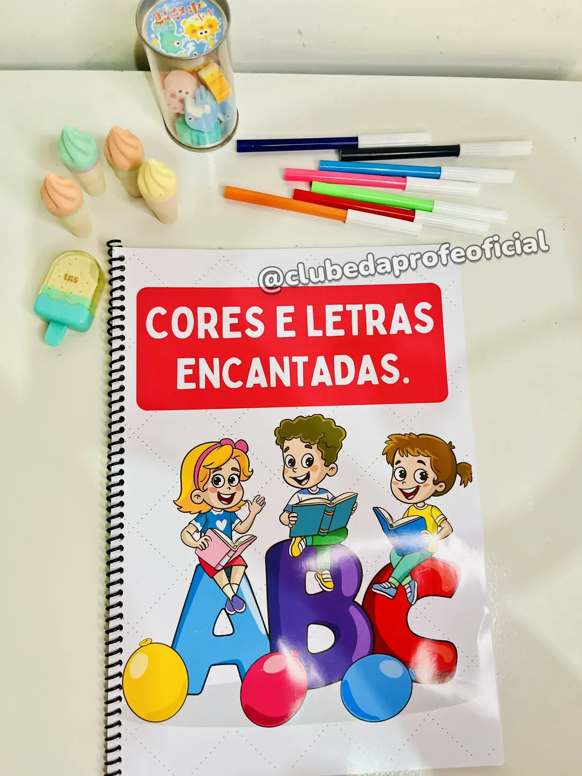 Apostila Cores e Letras Encantadas - foto 1 de 12