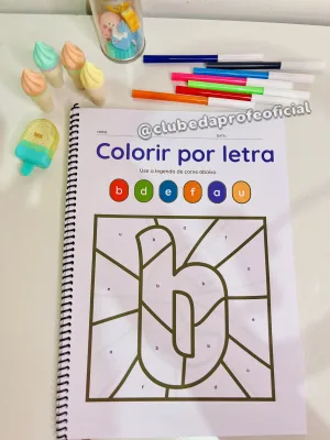 Apostila Cores e Letras Encantadas - foto 7 de 12