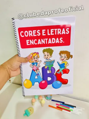 Apostila Cores e Letras Encantadas - foto 10 de 12