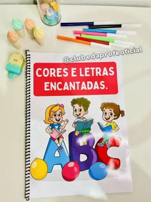 Apostila Cores e Letras Encantadas - foto 3 de 12