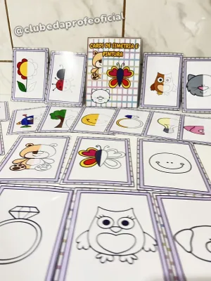 Cards de Simetria e Pintura - foto 4 de 8