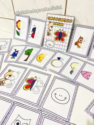 Cards de Simetria e Pintura - foto 1 de 8