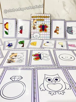 Cards de Simetria e Pintura - foto 2 de 8
