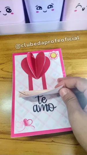 Cartão Coração para o Dia das Mães - foto 5 de 5