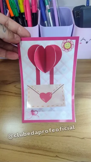 Cartão Coração para o Dia das Mães - foto 2 de 5