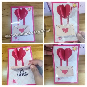 Cartão Coração para o Dia das Mães - foto 1 de 5