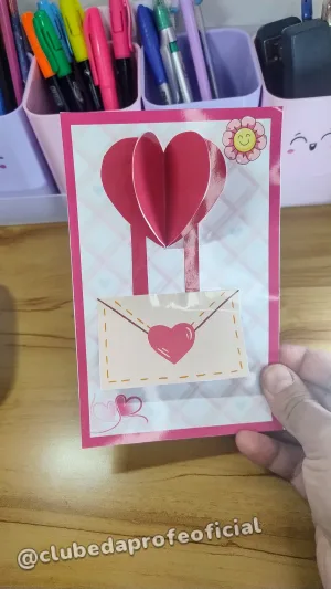 Cartão Coração para o Dia das Mães - foto 4 de 5
