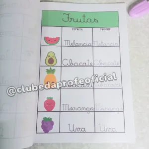 Apostila de Treino da Letra Cursiva - foto 6 de 8
