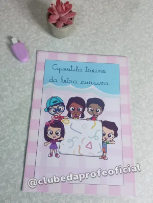 Apostila de Treino da Letra Cursiva - foto 2 de 8