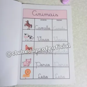 Apostila de Treino da Letra Cursiva - foto 5 de 8