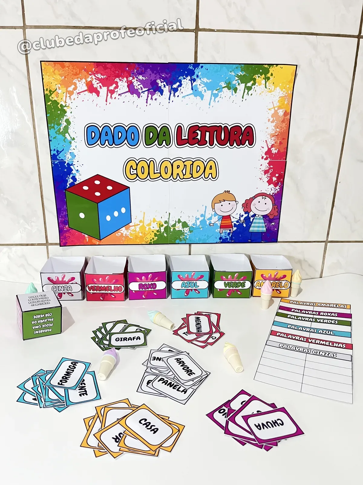 Dado da Leitura Colorida - foto 1 de 10