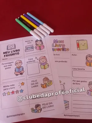 Livrinho Dobrável Meu Livro Favorito - foto 4 de 8