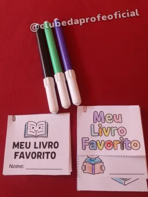 Livrinho Dobrável Meu Livro Favorito - foto 5 de 8