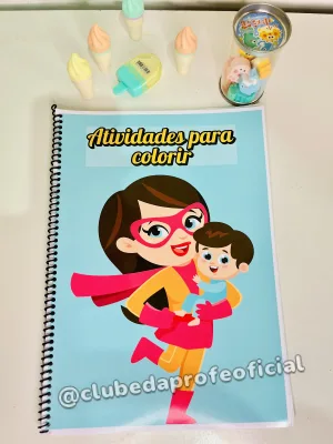 Atividades para Colorir: Dia das Mães - foto 1 de 7