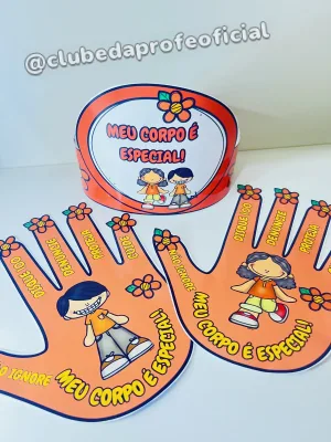 Coroa e Placa Mãozinha para o Maio Laranja - foto 3 de 6