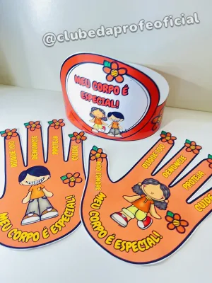 Coroa e Placa Mãozinha para o Maio Laranja - foto 2 de 6