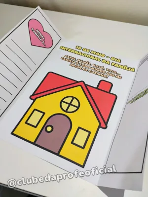 Lapbook Dia da Família - foto 2 de 8