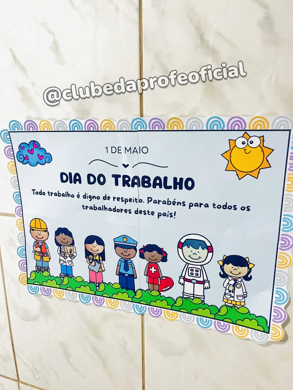 Painel Dia do Trabalho - foto 1 de 7