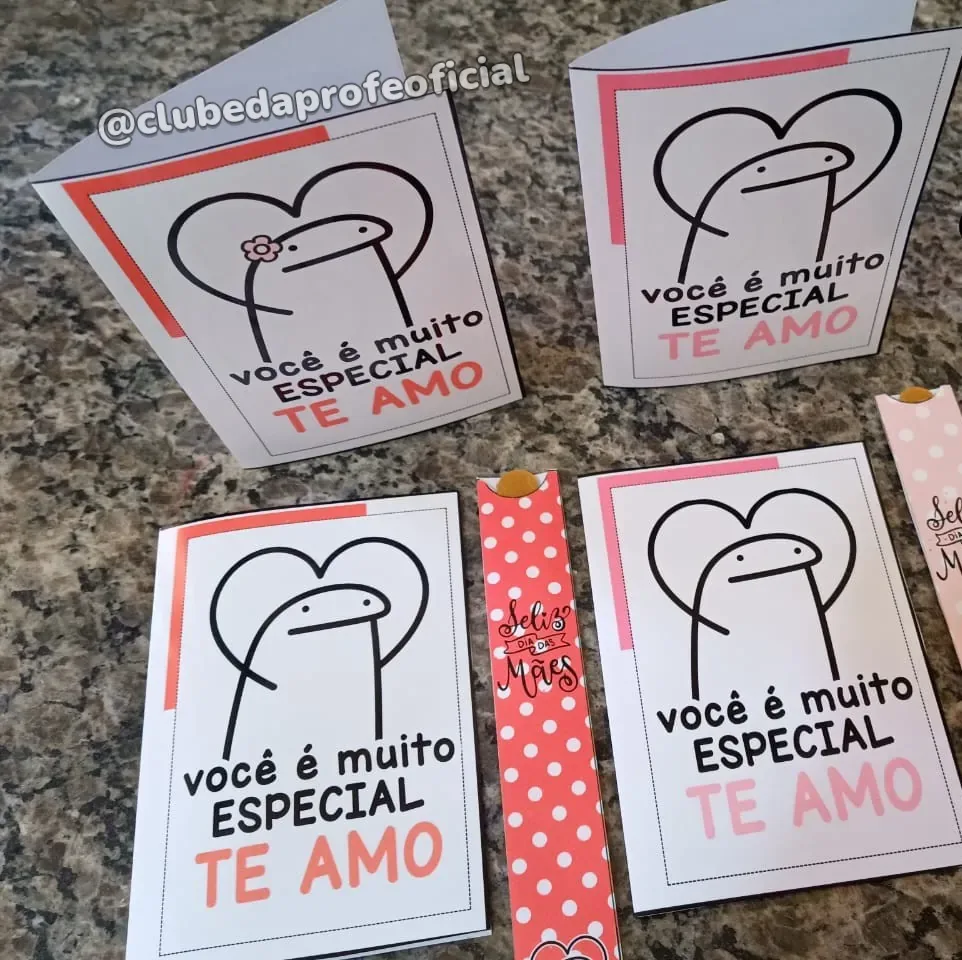 Porta-Lixa e Cartão para o Dia das Mães - foto 1 de 3