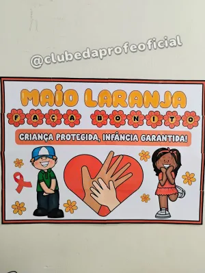 Painel Maio Laranja: Criança Protegida, Infância Garantida - foto 4 de 9