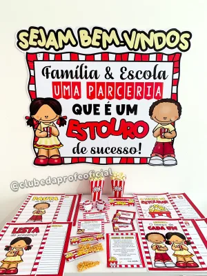 Kit Reunião de Pais: Teoria da Pipoca - foto 2 de 20