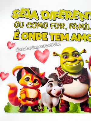 Painel Dia da Família Shrek - foto 8 de 13