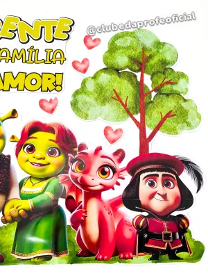 Painel Dia da Família Shrek - foto 10 de 13