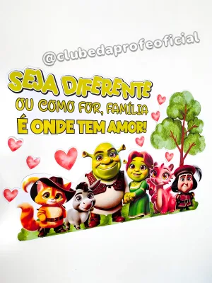Painel Dia da Família Shrek - foto 2 de 13