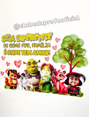 Painel Dia da Família Shrek - foto 3 de 13