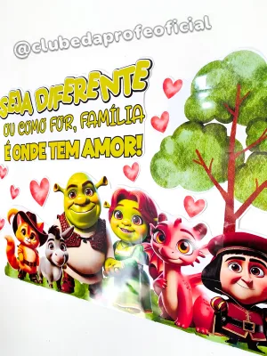 Painel Dia da Família Shrek - foto 13 de 13
