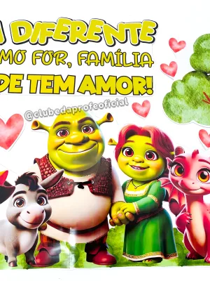 Painel Dia da Família Shrek - foto 9 de 13