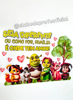 Painel Dia da Família Shrek - foto 12 de 13