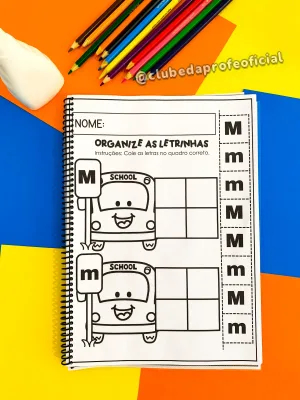 Apostila Organizando Letrinhas: Maiúsculas e Minúsculas - foto 8 de 13
