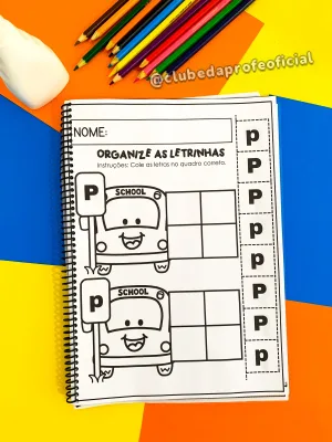 Apostila Organizando Letrinhas: Maiúsculas e Minúsculas - foto 9 de 13