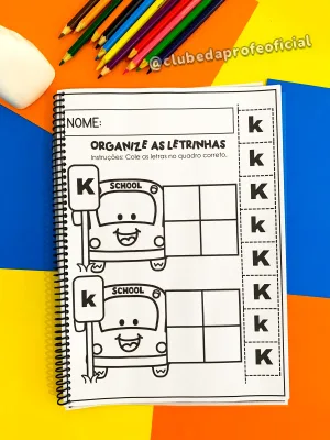 Apostila Organizando Letrinhas: Maiúsculas e Minúsculas - foto 7 de 13