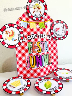 Luva Pedagógica O Que Tem na Festa Junina - foto 2 de 18