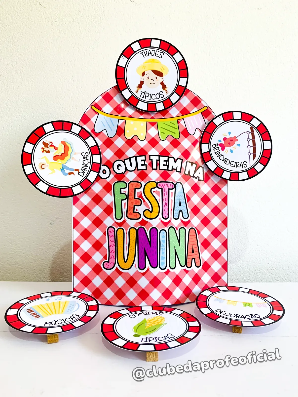 Luva Pedagógica O Que Tem na Festa Junina - foto 1 de 18