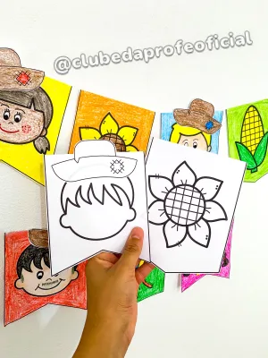 Bandeirinhas para Colorir: Festa Junina - foto 6 de 16