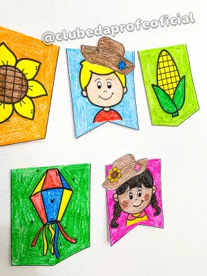 Bandeirinhas para Colorir: Festa Junina - foto 4 de 16