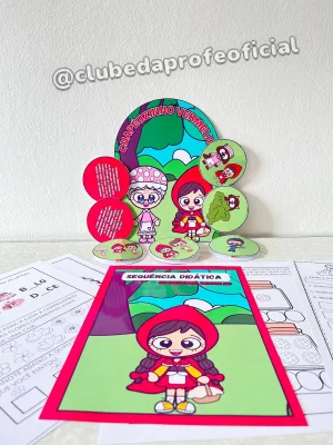 Sequência Didática e Luva: Chapeuzinho Vermelho - foto 5 de 8