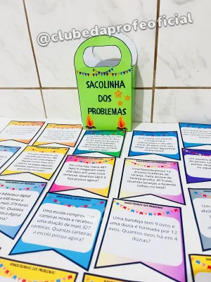 Bandeirinhas dos Problemas: 3º Ano